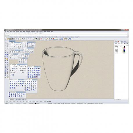 Rhinoceros 8 Commercial Win e Mac FULL - Versione Elettronica