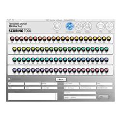 Farnsworth-Munsell 100 Hue Test Scoring Software 