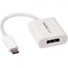 StarTech Adattatore video USB-C a DisplayPort 4K Bianco