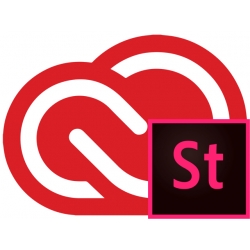 Adobe Creative Cloud for teams + Adobe Stock Small - Abbonamento 12 MESI Mac/Win ITALIANO