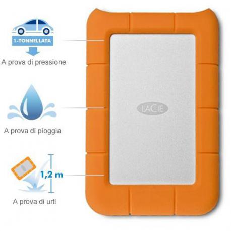 LaCie Rugged Mini 1TB USB 3.0