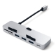 PRO HUB USB-C ALLUMINIO CON AGGANCIO PER IMAC E IMAC PRO SILVER