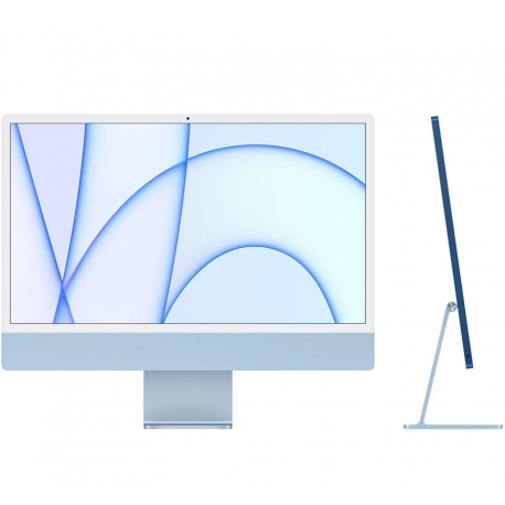 Apple iMac 24'' Retina 4,5K M1 8-Core GPU 7-Core con 8GB di RAM Blu