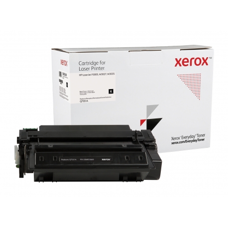 Everyday Toner Nero, HP Q7551A a Xerox, 6500 pagine- (006R03669)