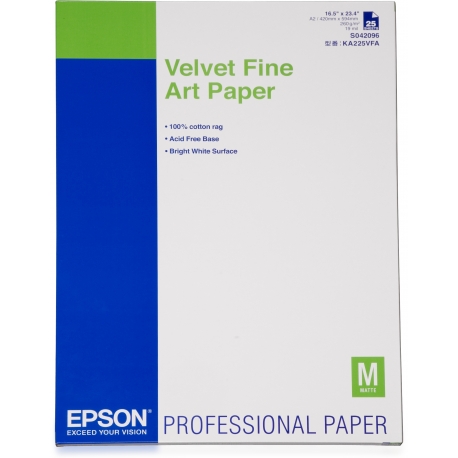 Epson Velvet Fine Art Paper