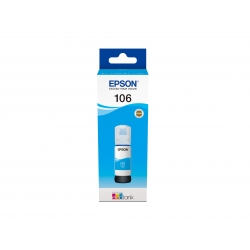 Epson 106 EcoTank Cyan ink bottle