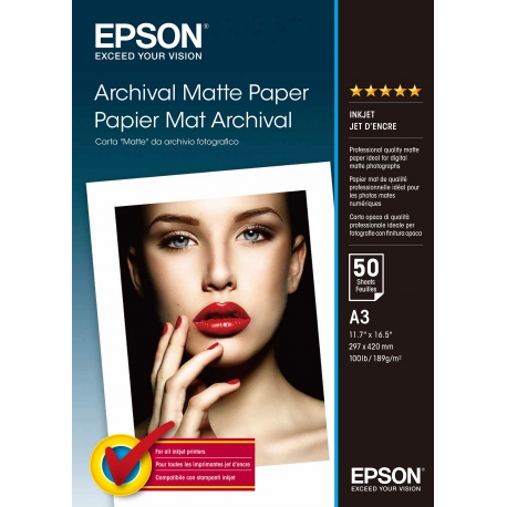 Epson Carta "matte" da archivio fotografico