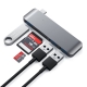 HUB USB-C CON CARD READER SPACE GRAY