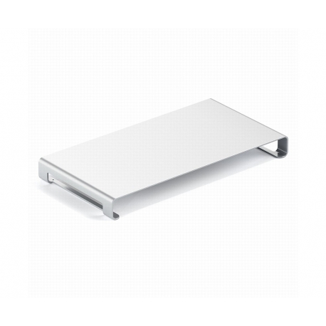 STAND DA SCRIVANIA SLIM PER MACBOOK E IMAC IN ALLUMINIO SILVER