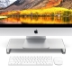 STAND DA SCRIVANIA SLIM PER MACBOOK E IMAC IN ALLUMINIO SILVER