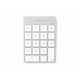 TASTIERINO NUMERICO WIRELESS IN ALLUMINIO SILVER