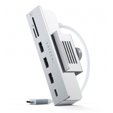 HUB USB-C CON MORSETTO PER IMAC 24 - SILVER