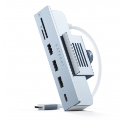 HUB USB-C CON MORSETTO PER IMAC 24 - BLU