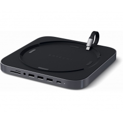 SUPPORTO CON HUB IN ALLUMINIO PER MAC MINI