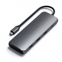HUB USB-C HYBRID MULTIPORT ADAPTER CON SSD - SPACE GRAY