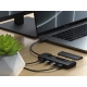 HUB USB-C HYBRID MULTIPORT ADAPTER CON SSD - BLACK