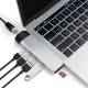 PRO HUB USB-C CON ETHERNET + HDMI 4K SILVER
