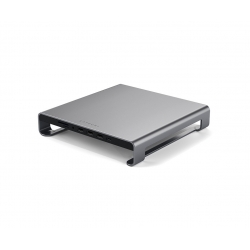 STAND PER IMAC IN ALLUMINIO CON HUB USB-C INTEGRATO - SPACE GRAY