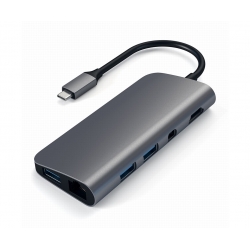 ADATTATORE USB-C MULTIMEDIA SPACE GRAY