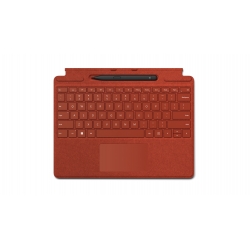 Microsoft Signature with Slim Pen 2 Rosso Microsoft Cover port QWERTY Italiano