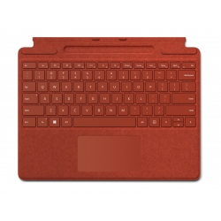 Microsoft Surface Pro Signature Keyboard Rosso Microsoft Cover port QWERTY Italiano