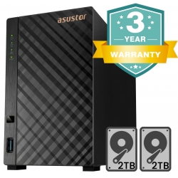 Asustor Drivestor 2 AS1102T - NAS 2 bay 4TB (2 x 2TB)