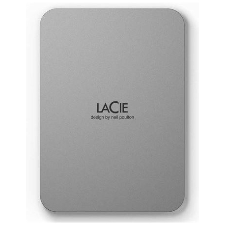 LaCie 2TB Mobile Drive V.2022 USB-C Argento Lunare