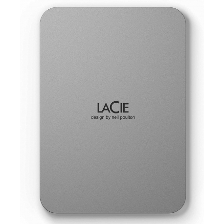 LaCie 5TB Mobile Drive V.2022 USB-C Argento Lunare