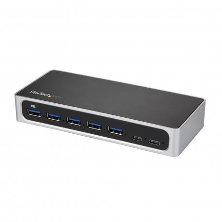 Hub USB C a 7 porte con porta di ricarica rapida - Adattatore da USB tipo C a 5x USB-A 2x USB-C (USB 3.0 SuperSpeed 5Gbps)