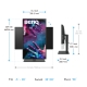 BenQ DesignVue PD2506Q Monitor 25" per designer