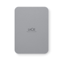 LaCie 2TB Mobile Drive Secure USB-C Grigio Siderale