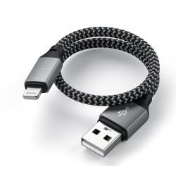 CAVO USB-A LIGHTNING 25CM - SPACE GRAY