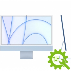 Apple iMac 24'' Retina 4,5K M1 8-Core Personalizzato con 16GB di RAM e 1TB SSD - Blu