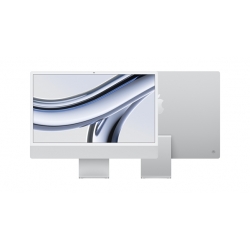 Apple iMac 24" Retina 4.5K, M3 8‑core CPU and 10‑core GPU, 8GB URAM, 512GB SSD - Argento