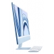 Apple iMac 24" Retina 4.5K, M3 8‑core CPU and 10‑core GPU, 8GB URAM, 512GB SSD - Azzurro
