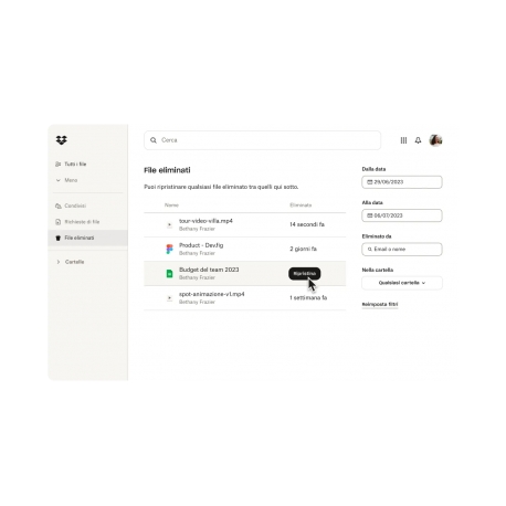 Dropbox Advanced - abbonamento 1 anno