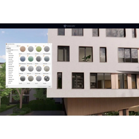 Chsos Enscape 3D - postazione singola fissa - abbonamento 1 anno