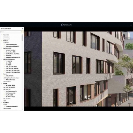 Chsos Enscape 3D - postazione singola fissa - abbonamento 1 anno