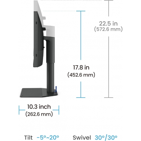 BenQ PhotoVue SW242Q Monitor 24,1" per fotografi