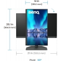 BenQ PhotoVue SW242Q Monitor 24,1" per fotografi