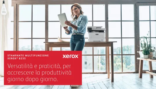 Xerox B235 DNI stampante multifunzione laser A4 monocromatica, WI-FI, 34 ppm, scansione, copia e fax