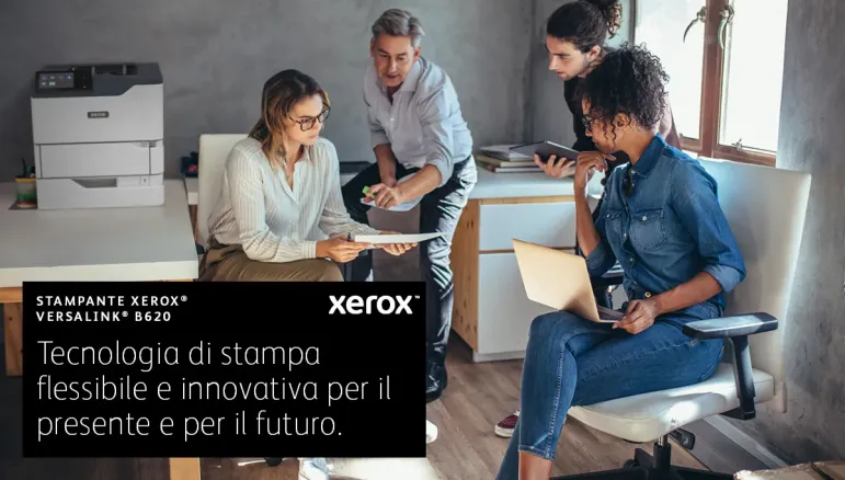 Xerox VersaLink B620 DN stampante laser A4 monocromatica, 61 ppm
