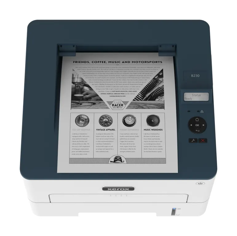 Xerox B230 DNI stampante laser A4 monocromatica, WI-FI, 34 ppm