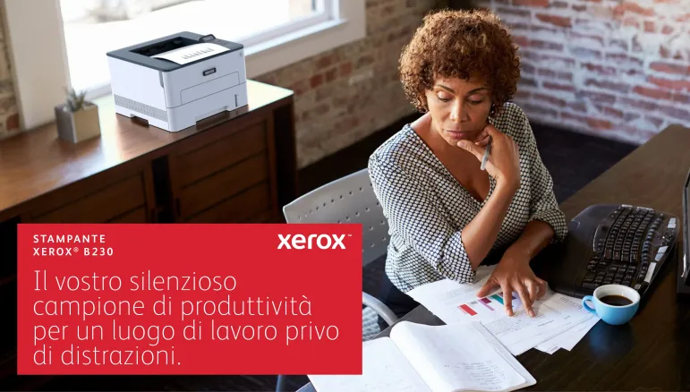 Xerox B230 DNI stampante laser A4 monocromatica, WI-FI, 34 ppm
