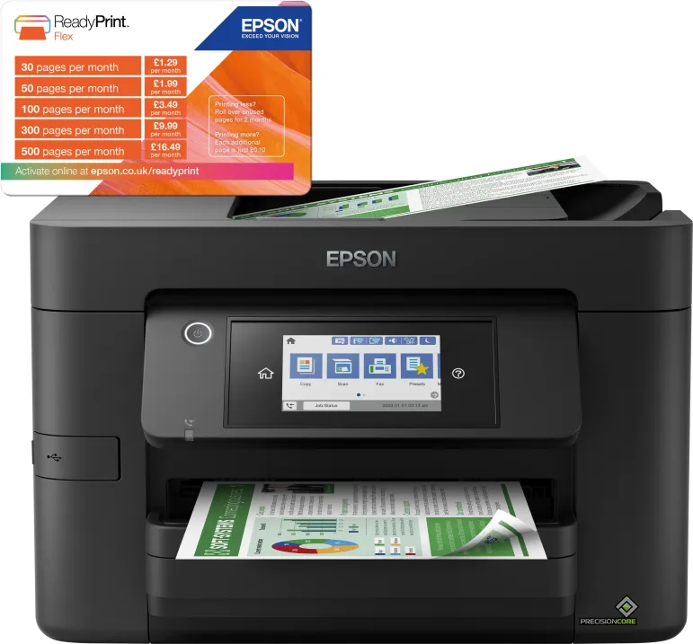 Epson WorkForce Pro WF-4820DWF Multifunzione inkjet wireless A4