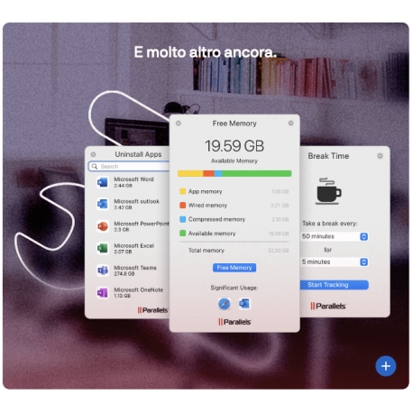 Parallels Desktop 20 ITA Mac Licenza Elettronica Perpetua