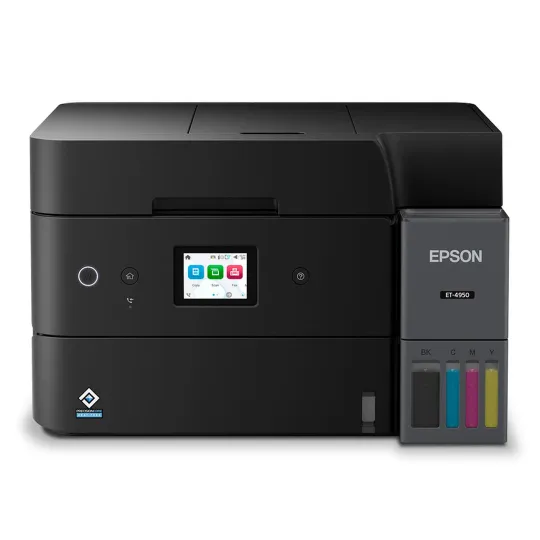 Epson EcoTank ET-4950 Stampante Multifunzione A4 Wi-Fi con serbatoi di inchiostro, fax, stampa e scansione fronte/retro