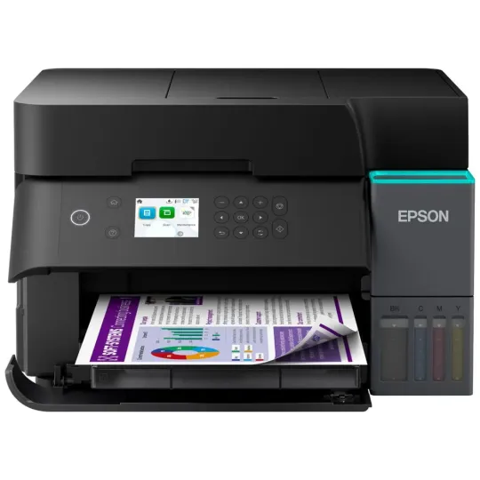 Epson EcoTank ET-3950 Stampante Multifunzione A4 Wi-Fi con serbatoi di inchiostro, stampa e scansione fronte/retro