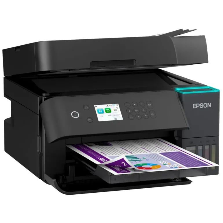 Epson EcoTank ET-3950 Stampante Multifunzione A4 Wi-Fi con serbatoi di inchiostro, stampa e scansione fronte/retro