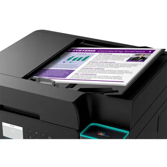 Epson EcoTank ET-3950 Stampante Multifunzione A4 Wi-Fi con serbatoi di inchiostro, stampa e scansione fronte/retro